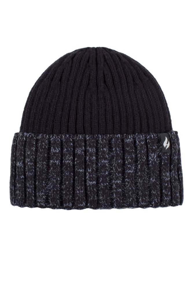 Sockshop Heat HoldersMens Halmstad Chunky Twist Turnover Hat