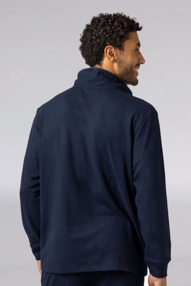 Sockshop Heat HoldersMens Quarter Zip Thermal Lounge Top