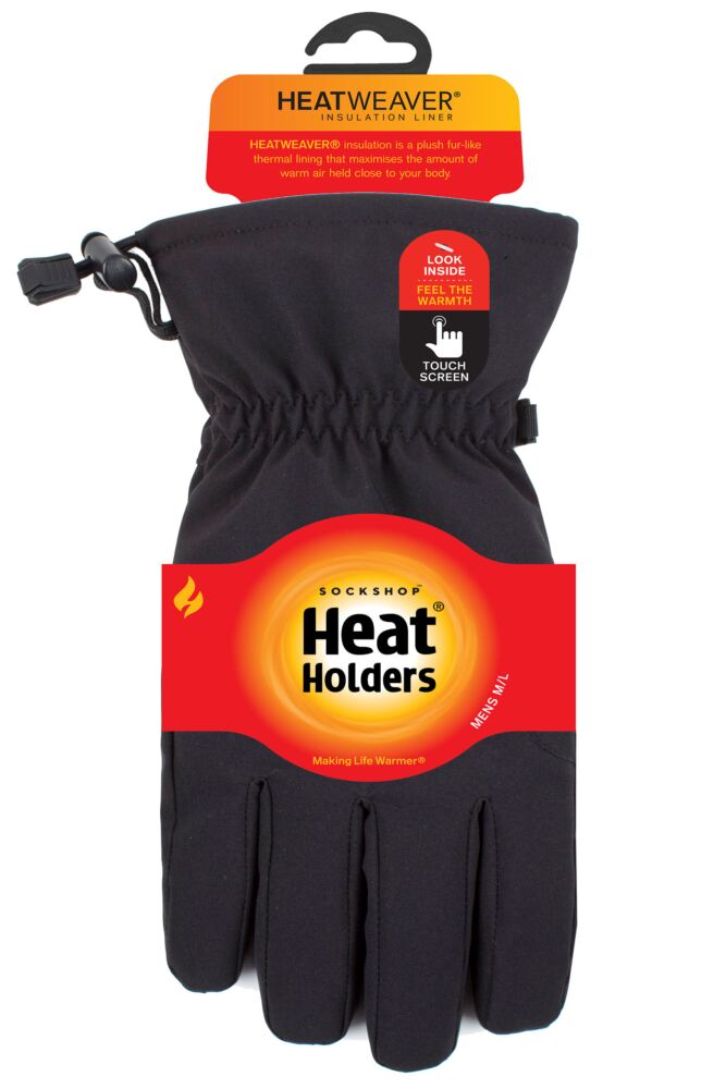 sockshop Heat HoldersMens Revelstoke Soft Shell Gloves