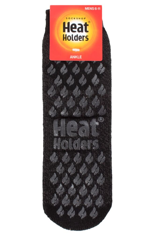 sockshop Heat HoldersMens Thermal Ankle Slipper Socks