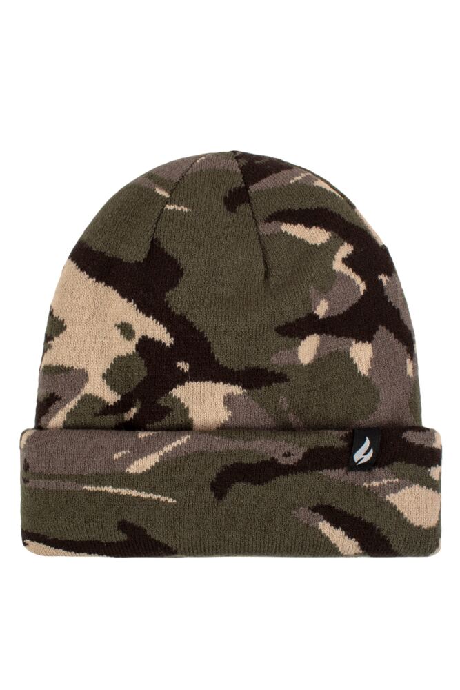 Sockshop Heat HoldersMens Turn Over Cuff Thermal Hat