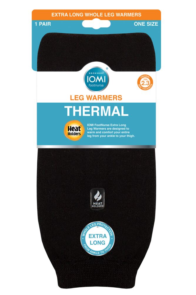 sockshop Heat HoldersMens & Womens 2.3 Tog FootNurse Knee & Leg Warmers