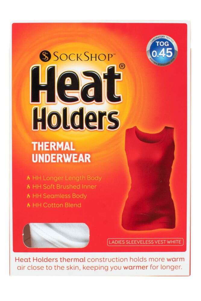 Sockshop Heat HoldersWomens 0.45 Tog Sleeveless Vest