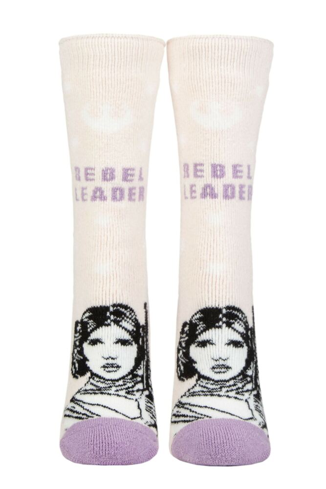 Sockshop Heat HoldersWomens 1.6 Tog Disney Star Wars Princess Leia Lite Thermal Socks