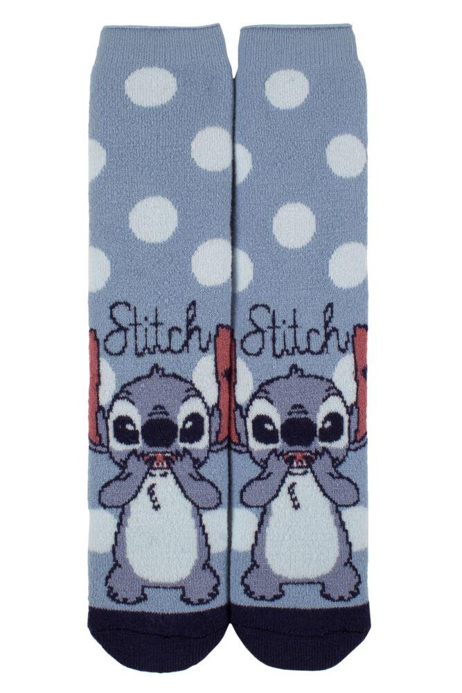 Sockshop Heat HoldersWomens 1.6 Tog Disney Stitch Lite Thermal Socks