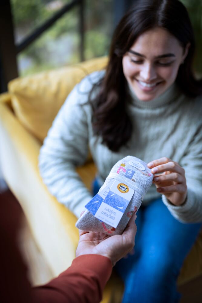 Sockshop Heat HoldersWomens 1.6 Tog Hobby Lite Thermal Socks