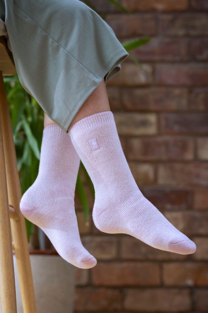 Sockshop Heat HoldersWomens 1.6 Tog Patterned & Striped Lite Thermal Socks