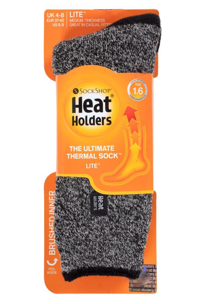 Sockshop Heat HoldersWomens 1.6 Tog Patterned & Striped Lite Thermal Socks