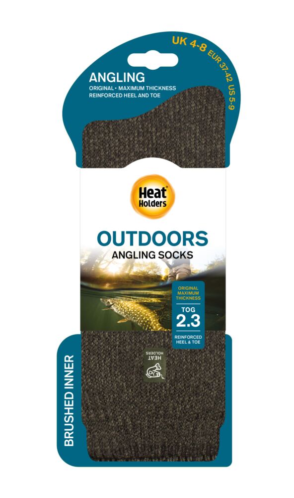 sockshop Heat HoldersWomens 2.3 Tog Outdoor Plain Angling Socks