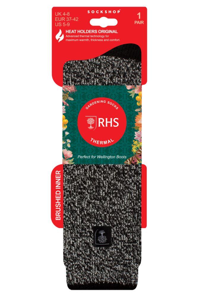 sockshop Heat HoldersWomens 2.3 Tog The Royal Horticultural Society Original Thermal Wellington Boot Socks