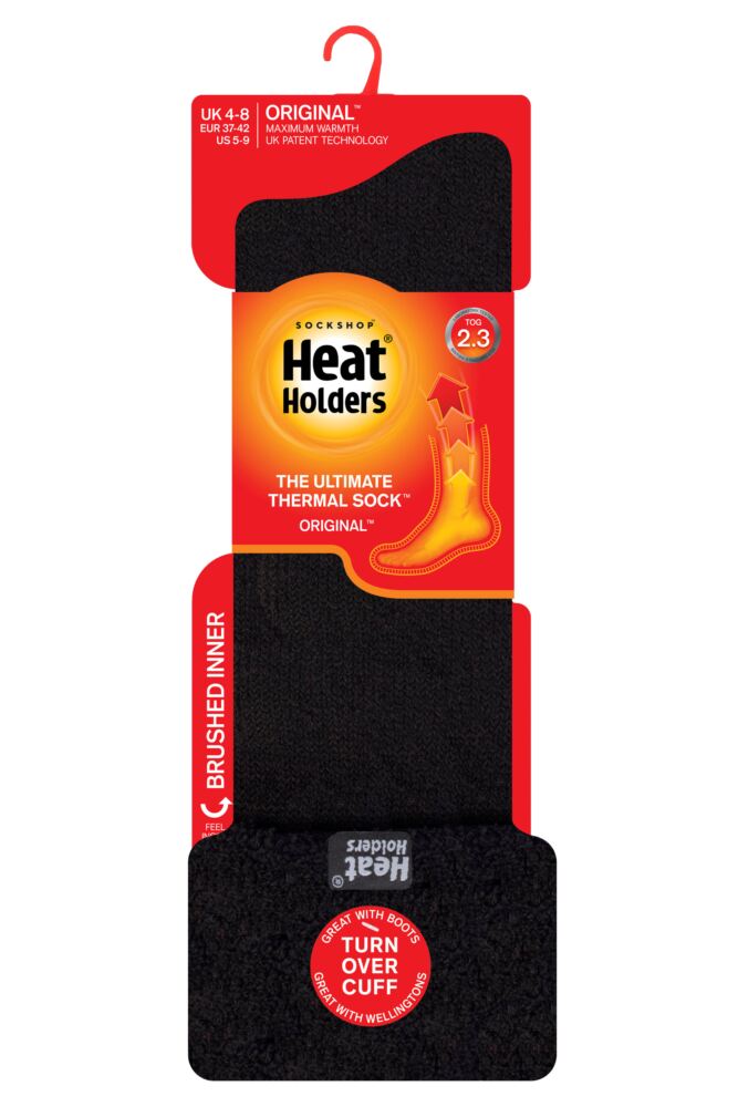 Sockshop Heat HoldersWomens 2.3 Tog Wellington Boot Thermal Socks