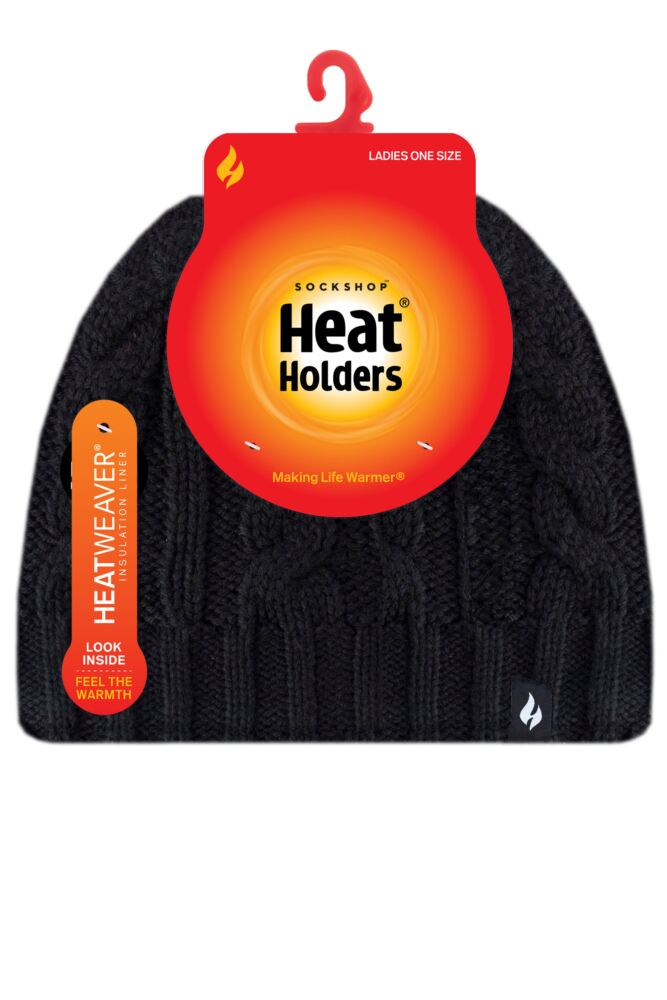 sockshop Heat HoldersWomens 4.7 Tog Heatweaver Yarn Hat