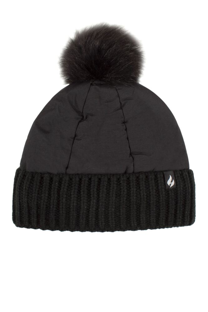 Sockshop Heat HoldersWomens Brooklyn Water Resistant Hat With Pom Pom