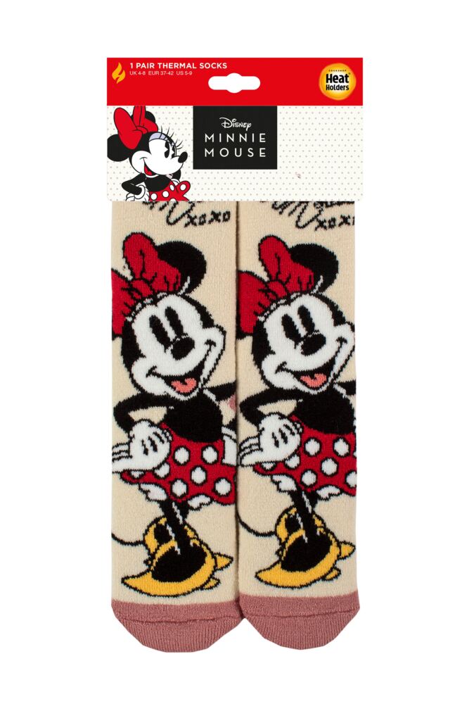 Sockshop Heat HoldersWomens Disney 1.6 TOG Lite Minnie Mouse Thermal Socks