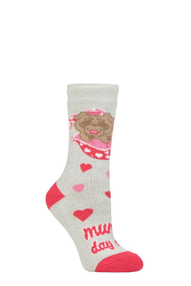 Sockshop Heat HoldersWomens Fun Feet Lite Thermal Socks
