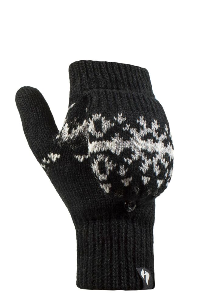 Sockshop Heat HoldersWomens Heather Patterned Converter Mittens