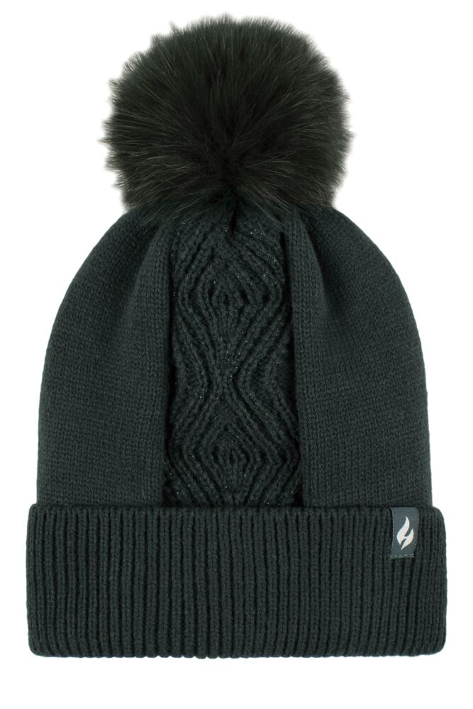 Sockshop Heat HoldersWomens Kiruna Centre Cable Hat