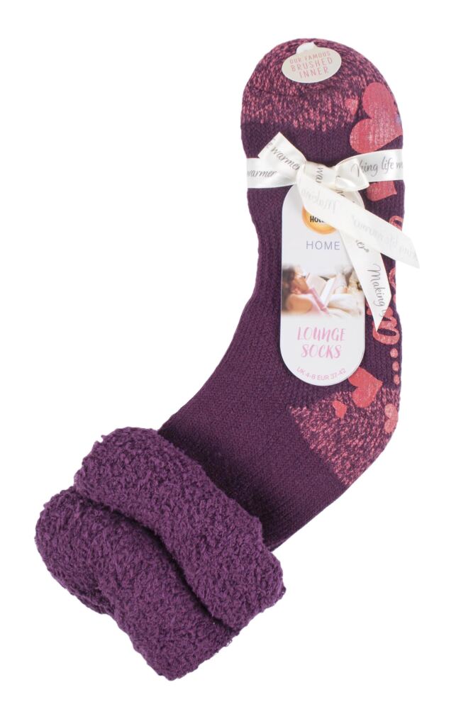 sockshop Heat HoldersWomens Lounge Cosy Slouch Socks