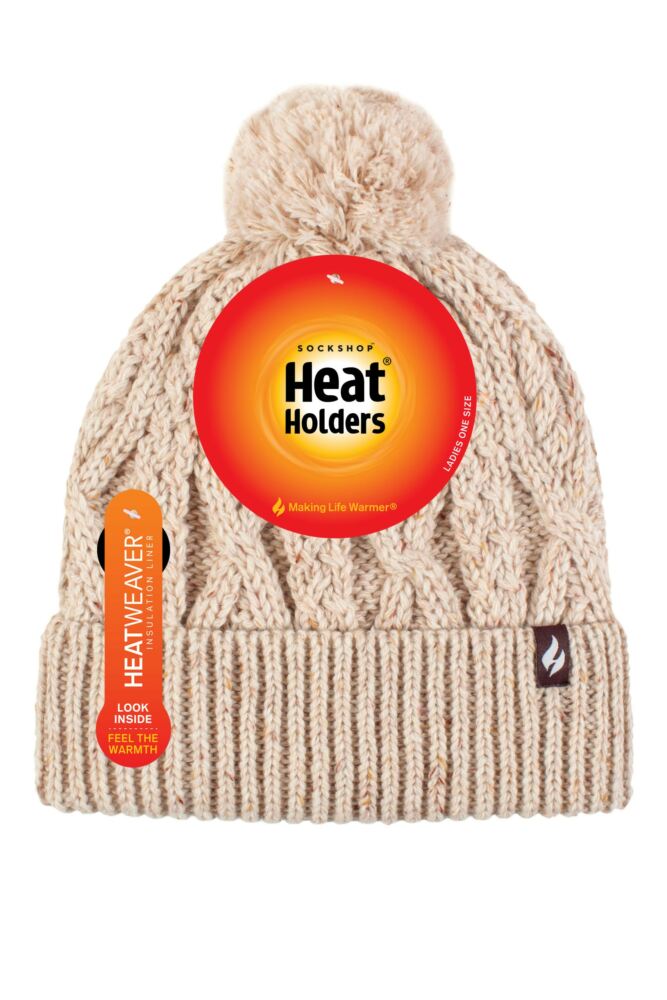 sockshop Heat HoldersWomens Salzburg Cable Knit Hat