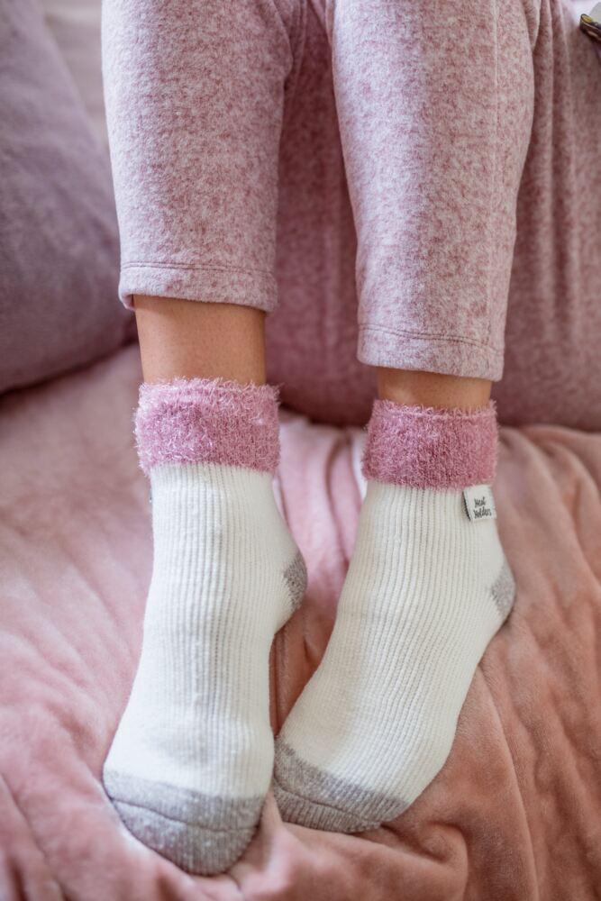 Sockshop Heat HoldersWomens Sleep Feather Top Socks