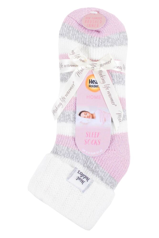Sockshop Heat HoldersWomens Sleep Rib Turn Over Cuff Socks