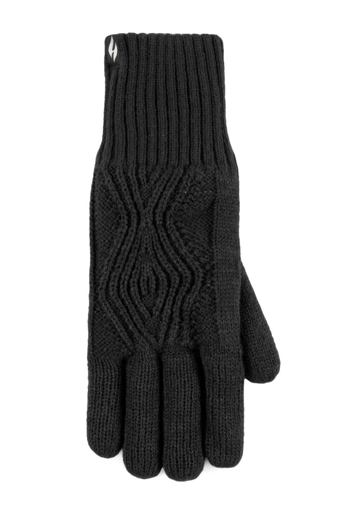 Sockshop Heat HoldersWomens Tampere Centre Cable Gloves
