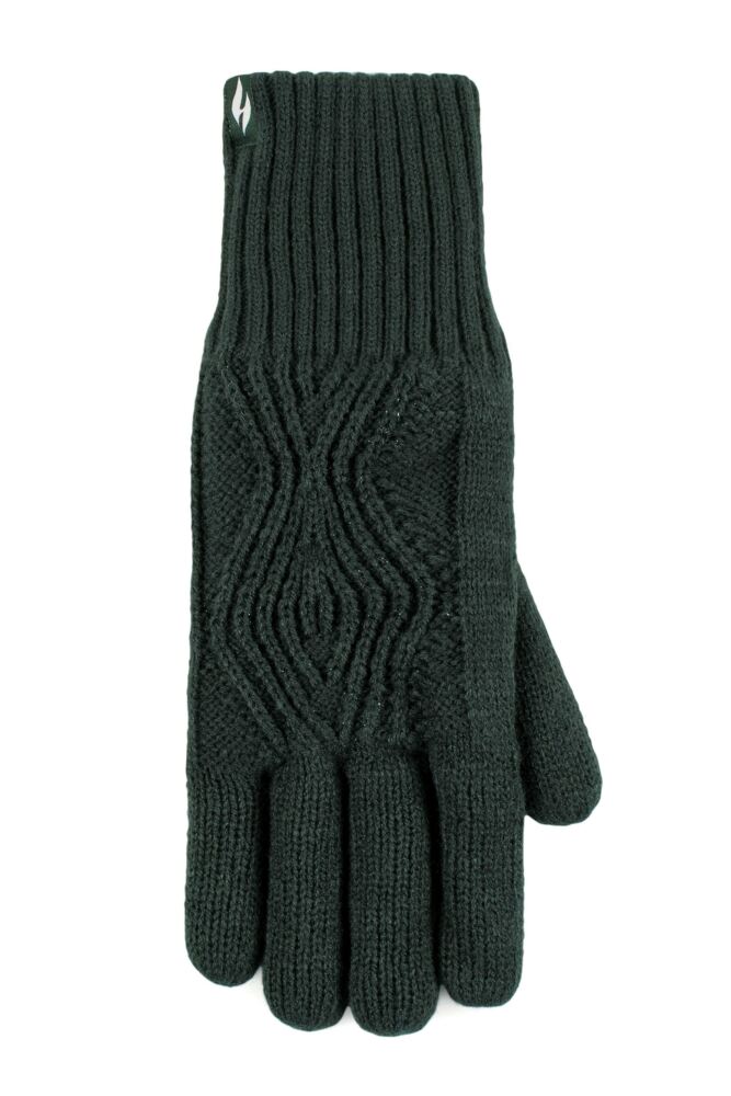 Sockshop Heat HoldersWomens Tampere Centre Cable Gloves