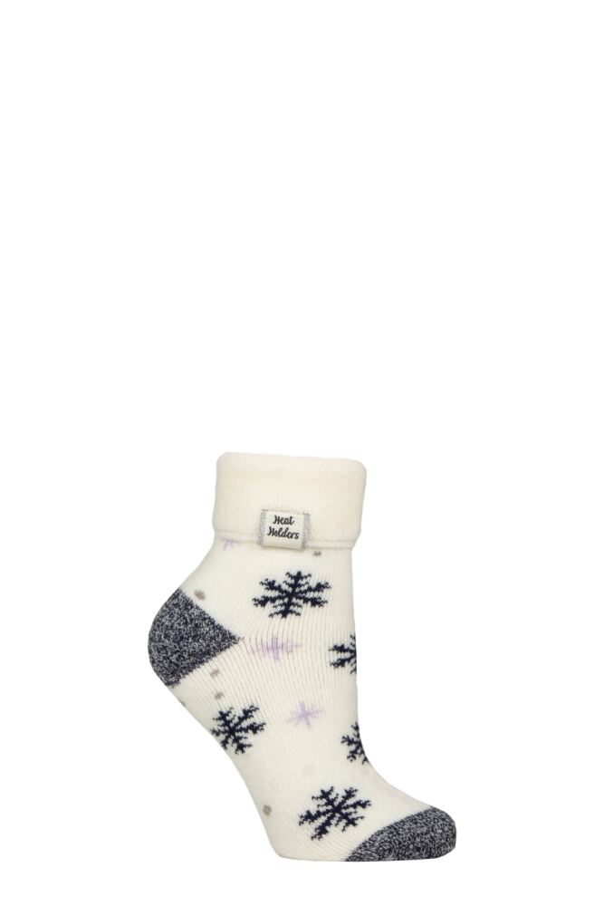 Sockshop Heat HoldersWomens Turn Over Cuff Sleep Lite Socks