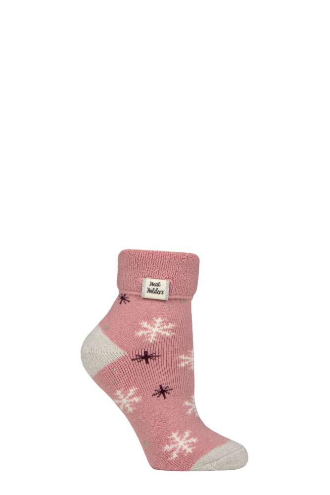 Sockshop Heat HoldersWomens Turn Over Cuff Sleep Lite Socks
