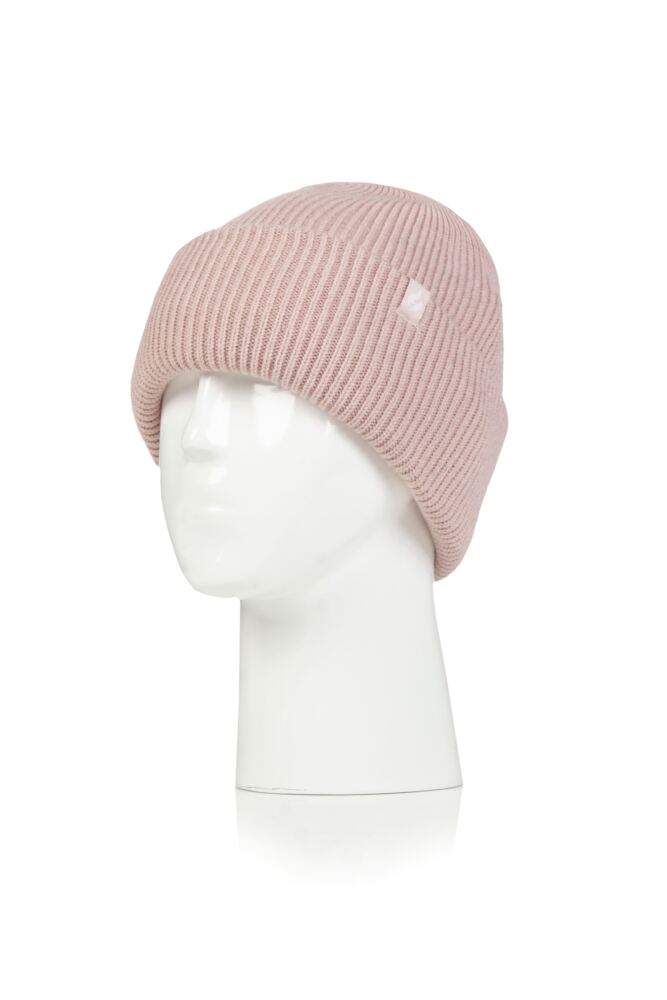 Sockshop Heat HoldersWomens Vermont Fine Rib Turnover Cuff Hat