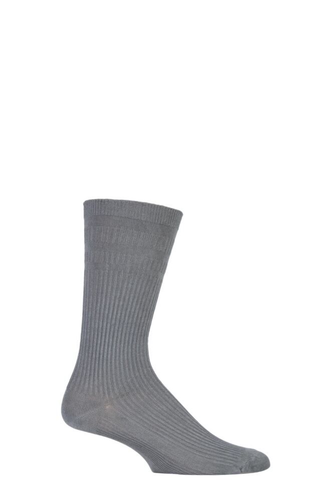 Sockshop HJ HallMens Bamboo Extra Wide Softop Socks