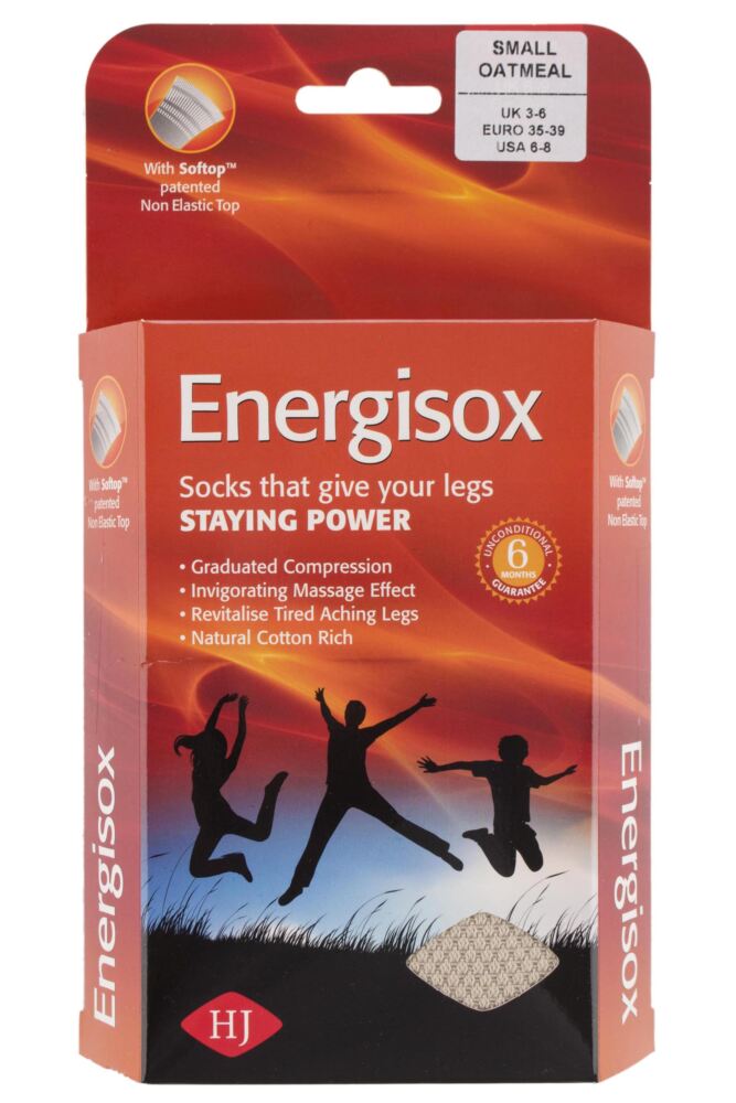 sockshop HJ HallMens Cotton Energisox Compression Softop Socks