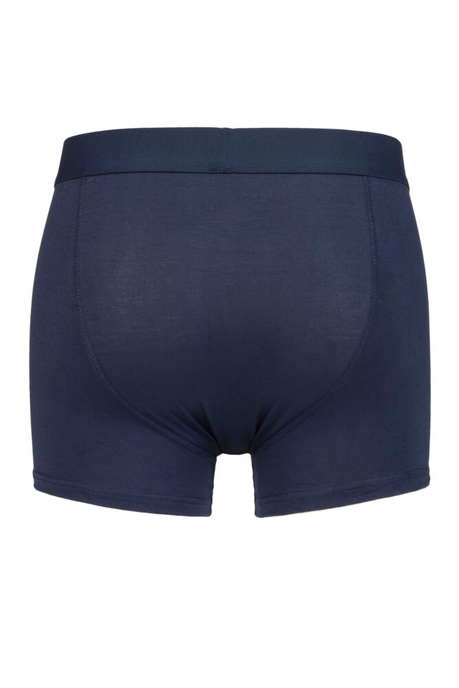 Sockshop JeepMens Bamboo Plain Fitted Trunks 2-Pack