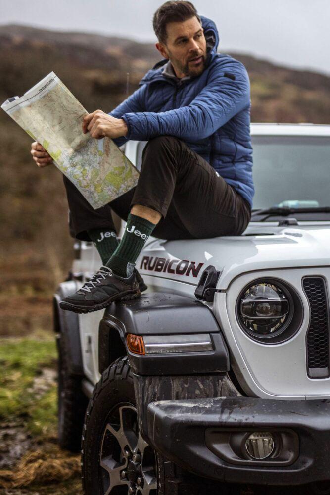 Sockshop JeepMens Cotton Luxury Terrain Boot Socks 3-Pair