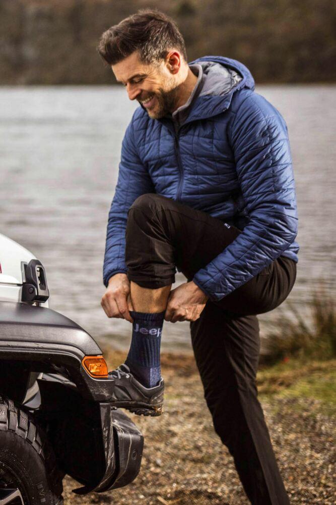 Sockshop JeepMens Cotton Luxury Terrain Socks 3-Pair Gift Box