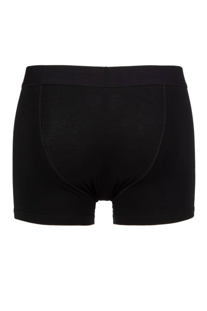 Sockshop JeepMens Cotton Plain Fitted Hipster Trunks 2-Pack