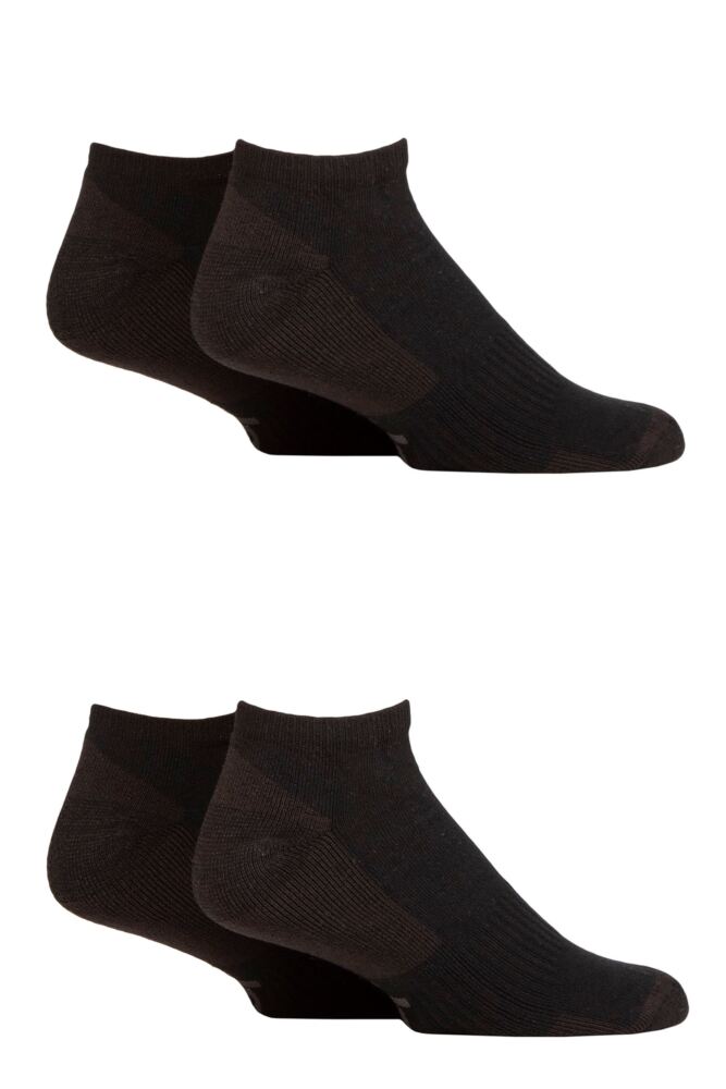 Sockshop JeepMens Cushioned Sports Trainer Socks 4-Pair