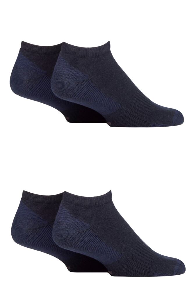 Sockshop JeepMens Cushioned Sports Trainer Socks 4-Pair