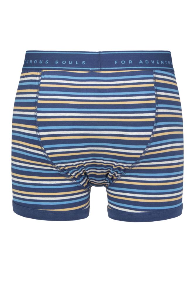 Sockshop JeepMens Spirit Cotton Knitted Keyhole Trunks 2-Pack