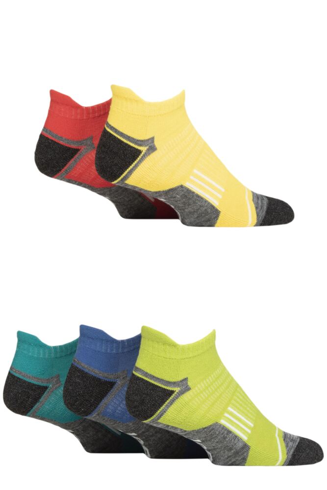 Sockshop JeepMens Technical Trainer Sport Socks 5-Pair