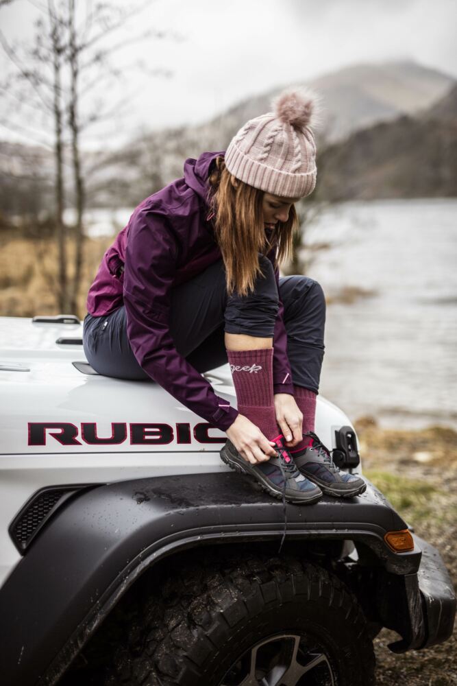 Sockshop JeepWomens Cotton Cushioned Foot Boot Socks 3-Pair