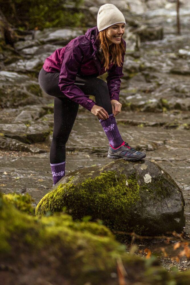 Sockshop JeepWomens Cotton Luxury Terrain Boot Socks 3-Pair