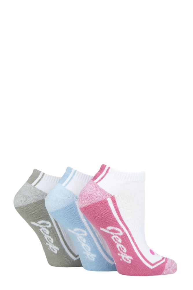 Sockshop JeepWomens Performance Trainer Socks 3-Pair