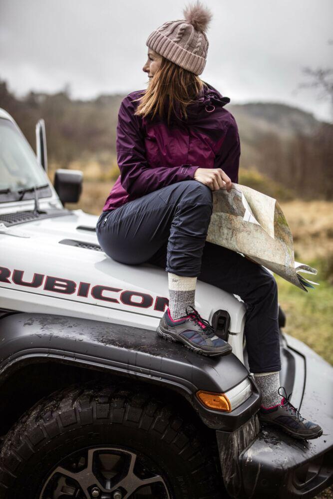 Sockshop JeepWomens Super Soft Cable Knit Boot Socks 2-Pair