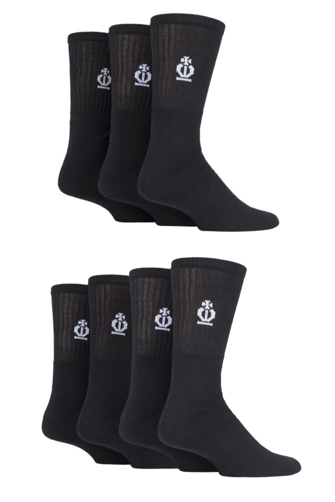 Sockshop Jeff BanksMens Cotton Blend Sports Socks 7-Pair