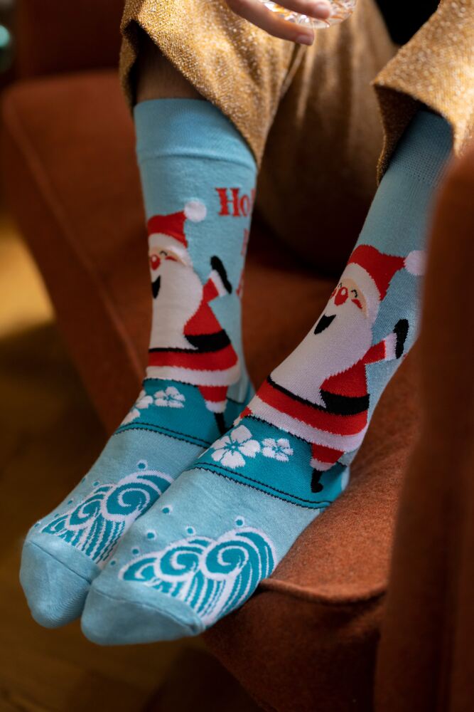 Sockshop Lazy PandaMens Bamboo Christmas Socks 5-Pair Gift Box