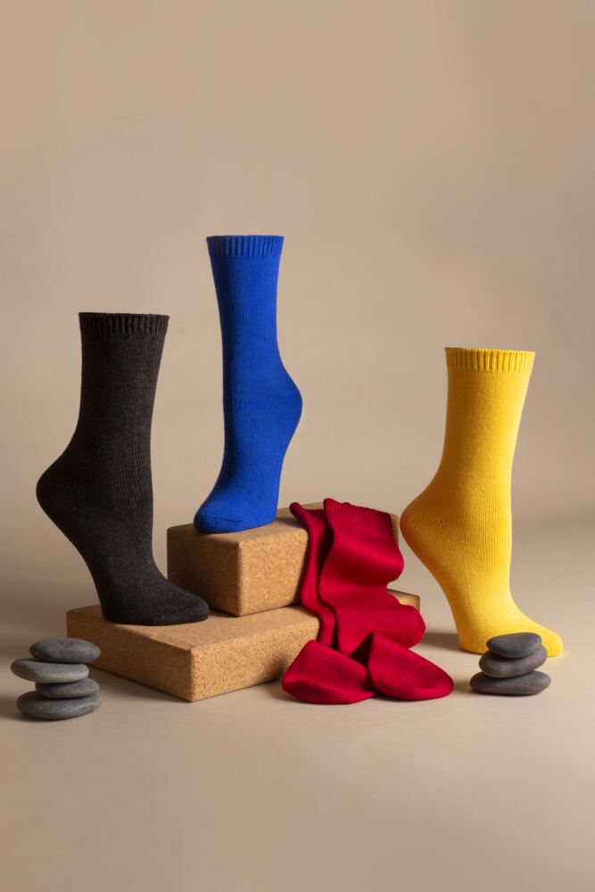 Sockshop Lazy PandaMens Bamboo Colour Burst Leisure Weight Socks