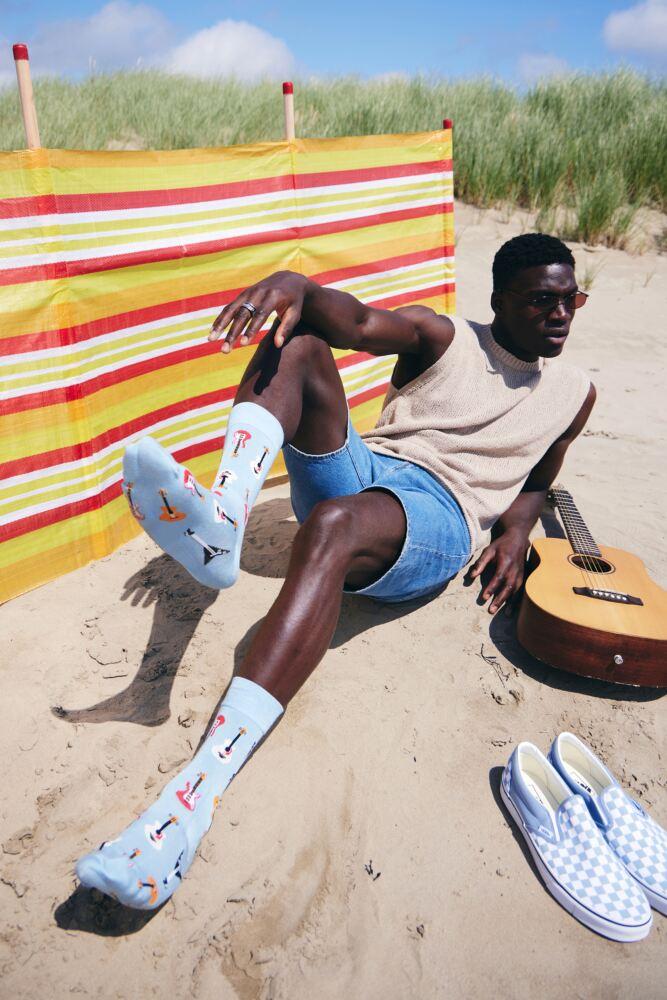 Sockshop Lazy PandaMens Bamboo Novelty Socks 3-Pair