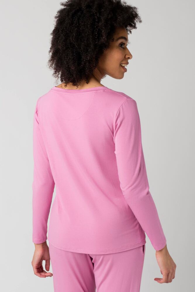 Sockshop Lazy PandaWomens Bamboo Loungewear Long Sleeved Top