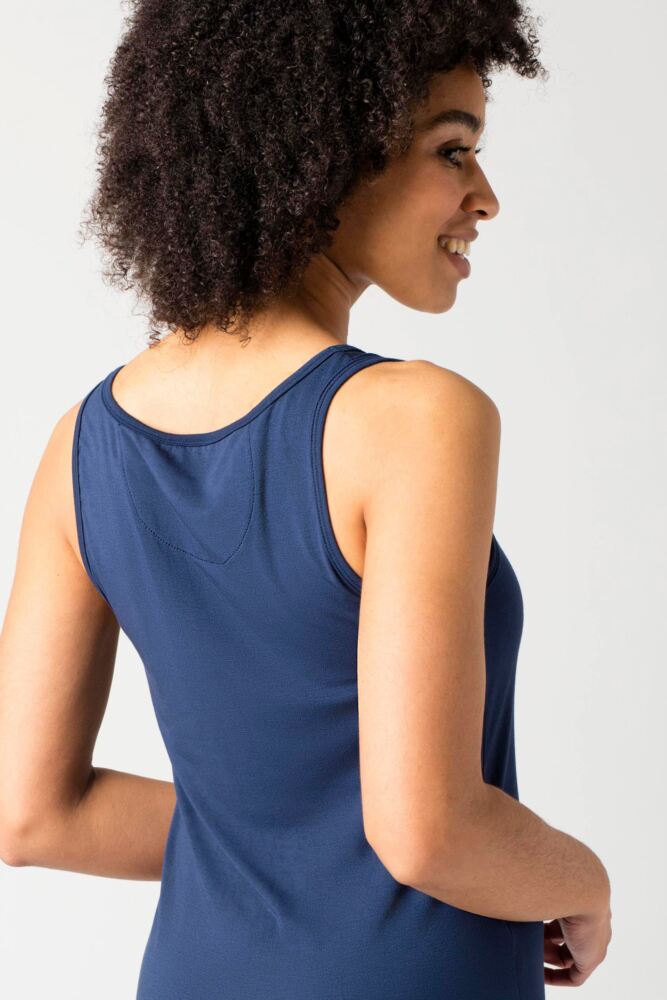 Sockshop Lazy PandaWomens Bamboo Loungewear Vest Top